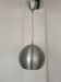 Suspension boule aluminium brossé