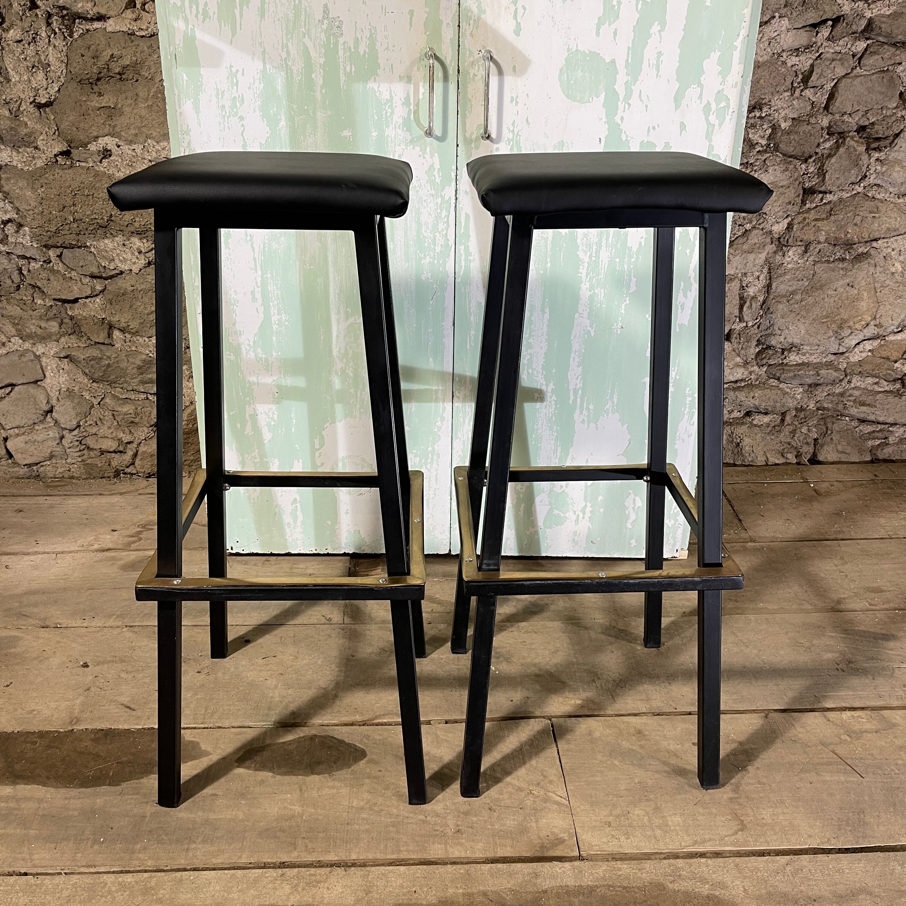 Pair of vintage bar stools