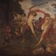 Mythological painting signed Vera Willoughby and dated 1911, Bacchanal