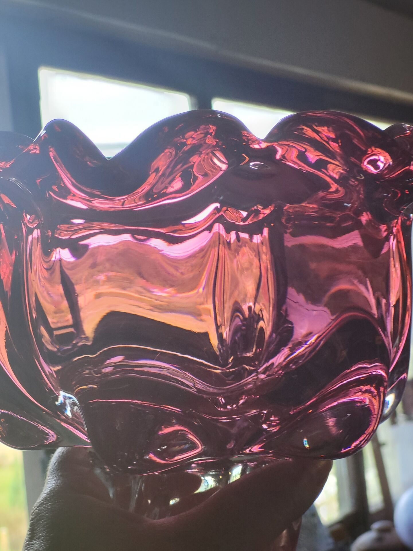 Bohemian crystal cup