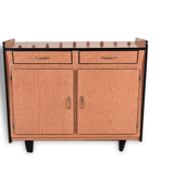 Buffet in 1960s formica