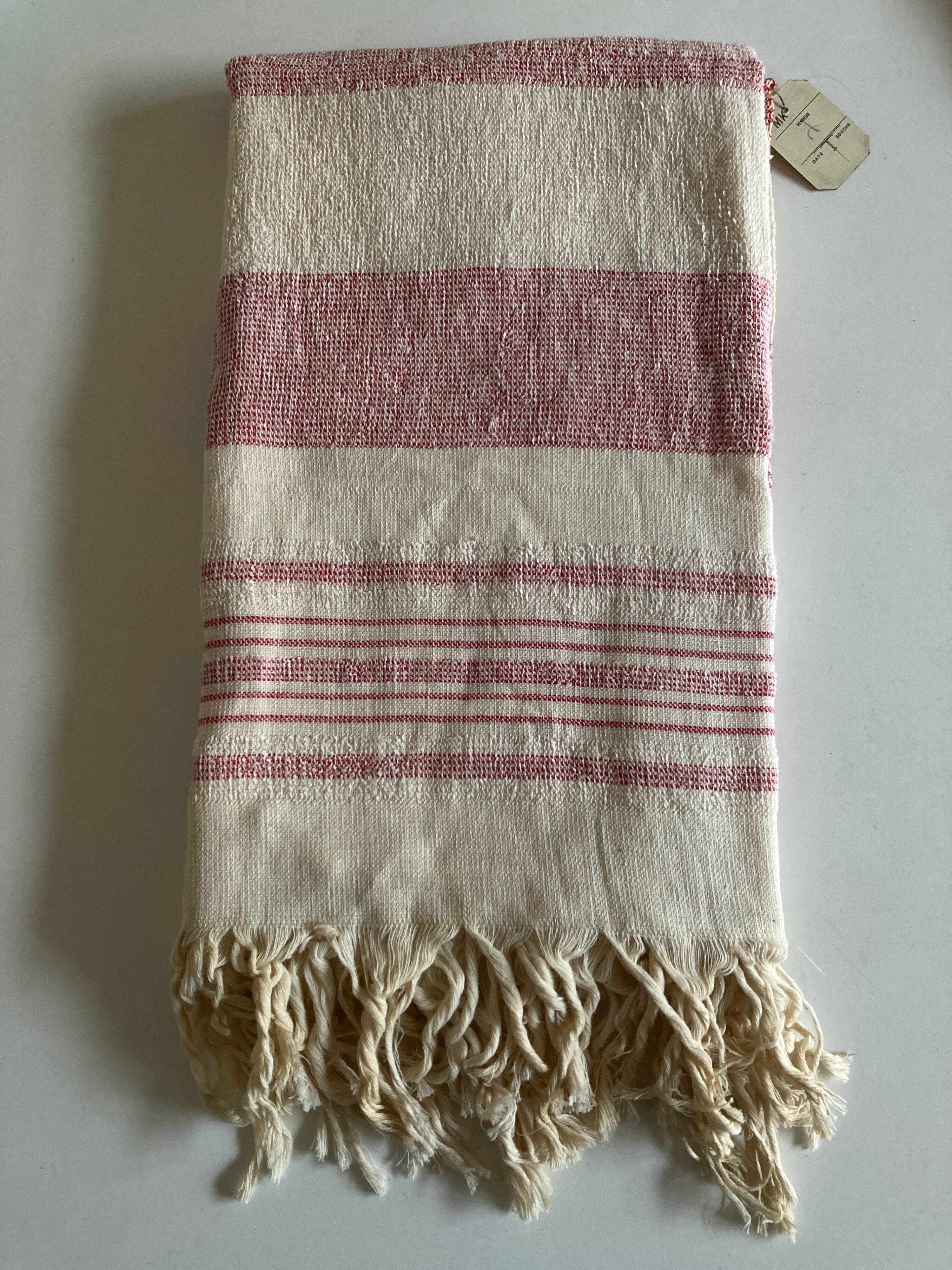 XXL terry bath towel counter bathroom linen Le Bon Marché 1930