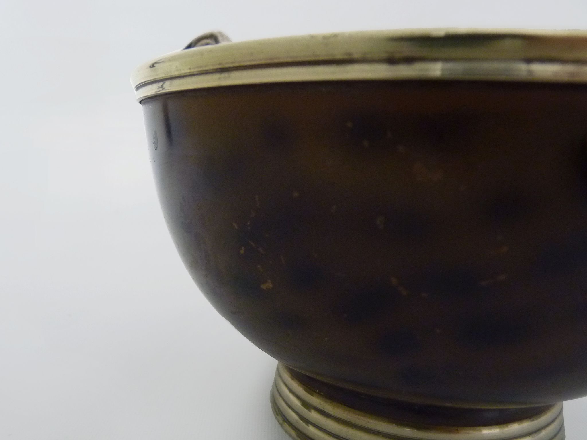 Ice bucket, Taittinger ice bucket in silver metal, art deco 1930