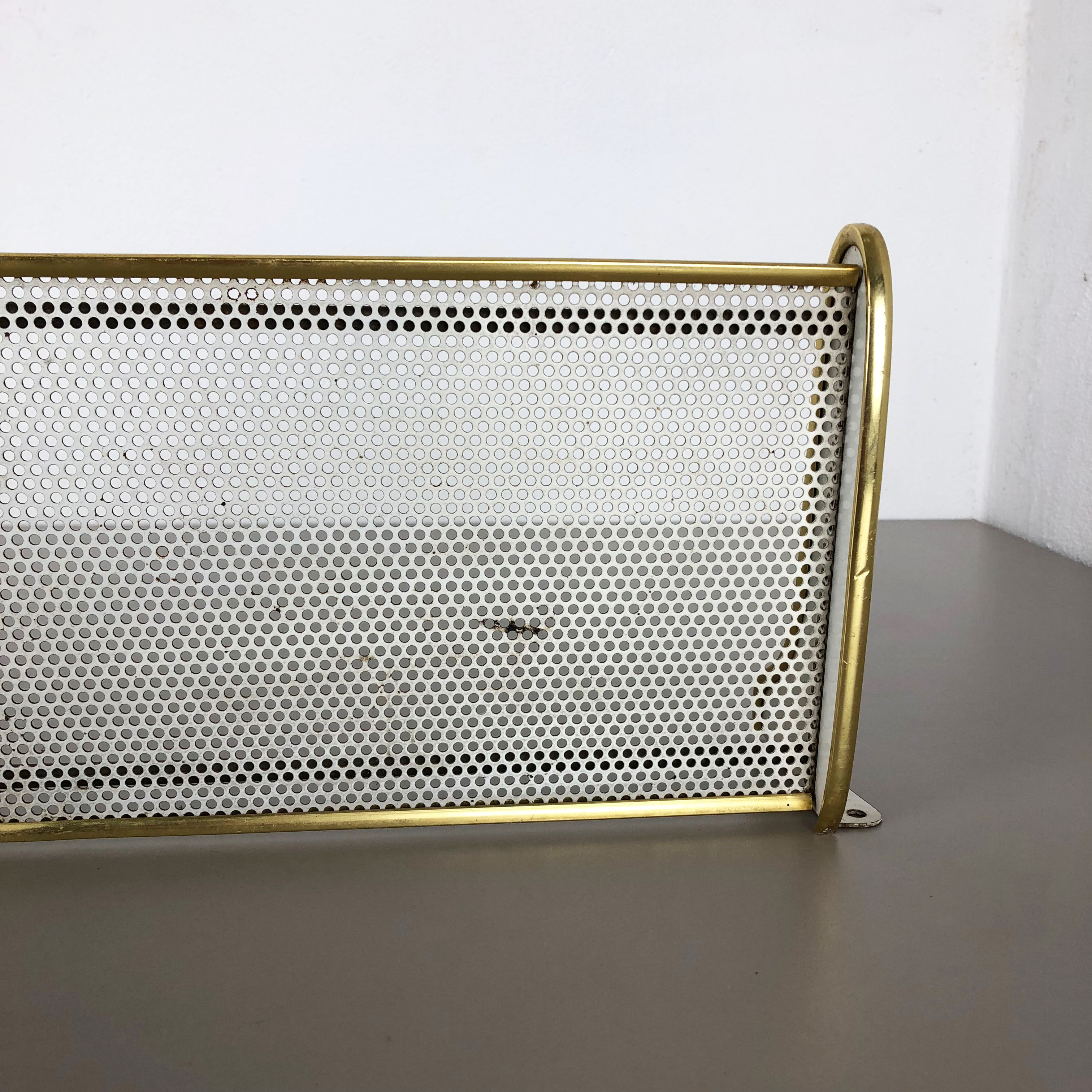 1960s brass wall board "rigituelle"