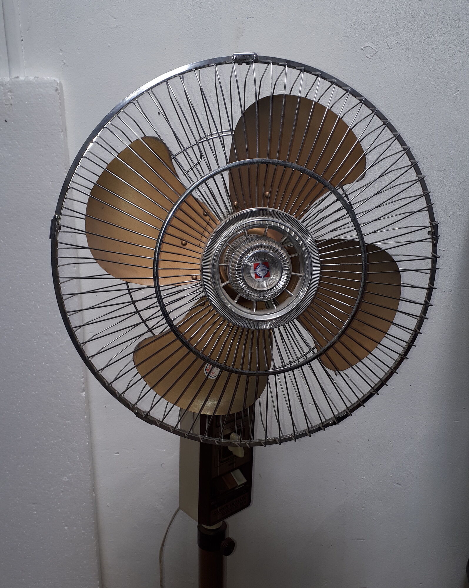 Adjustable stand fan Super Deluxe vintage 1960 1970