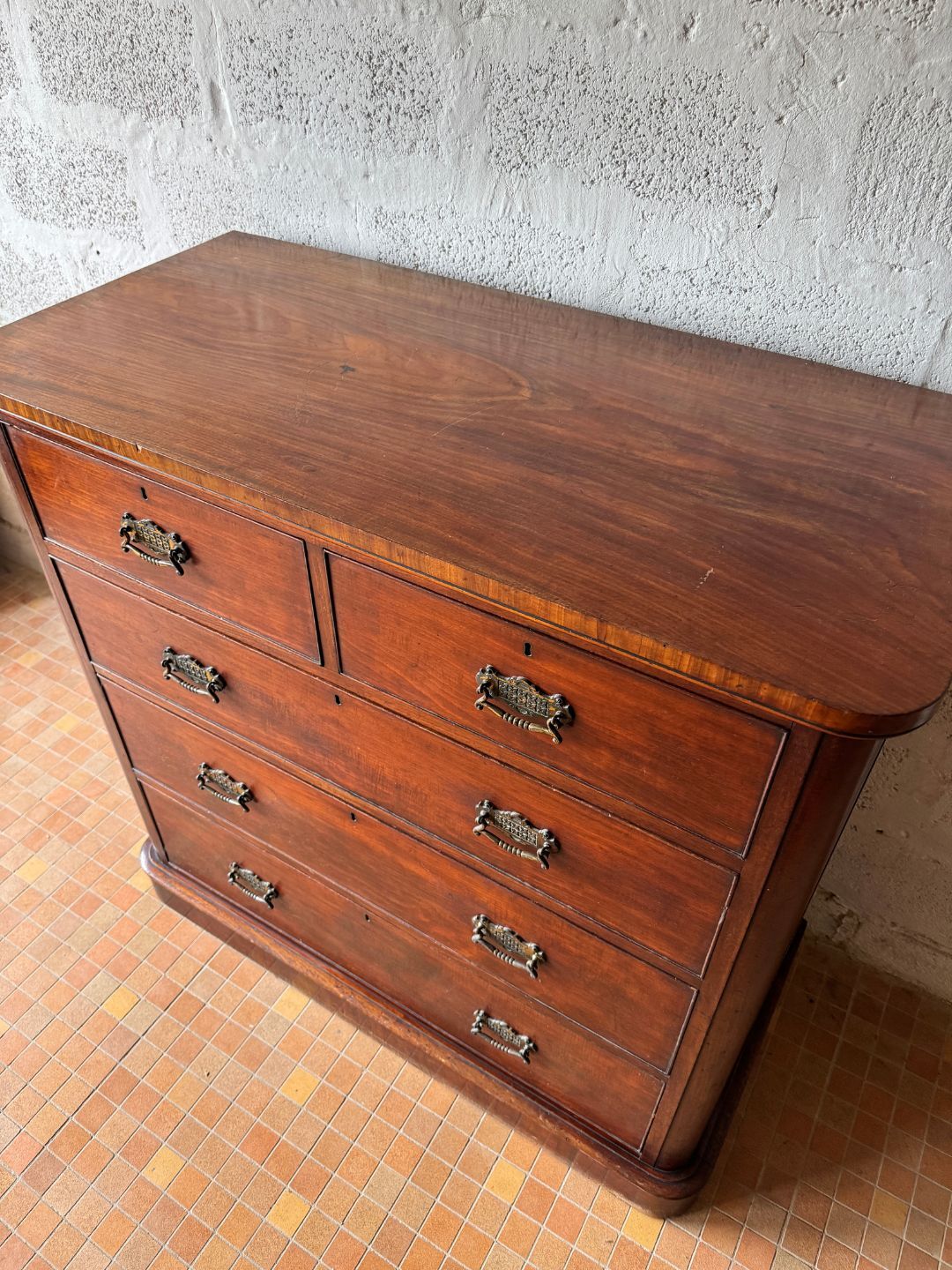 Commode anglaise en acajou