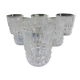 Set de 6 verres en cristal