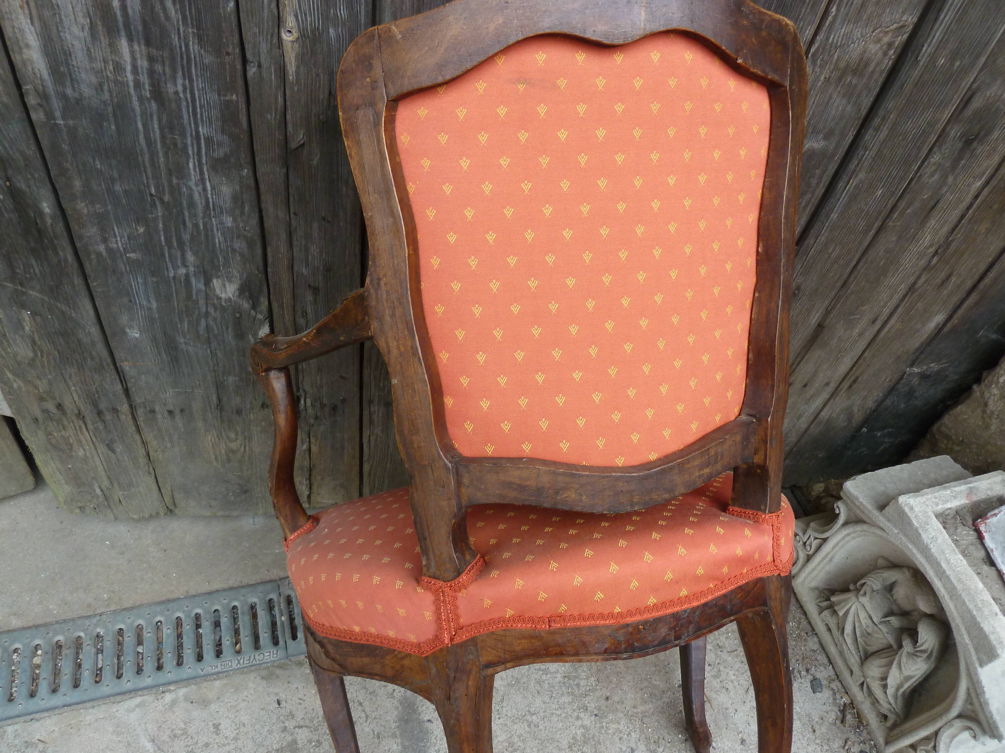 Convertible-era chair Louis XV