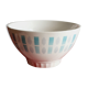 Vintage bowl sky blue décor