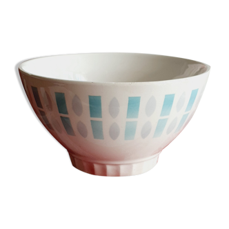 Vintage bowl sky blue décor