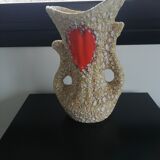 Vase amphora Vallauris shell