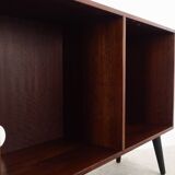 Mahogany bookcase, Danish design, 1970s, manufactured by Bramin