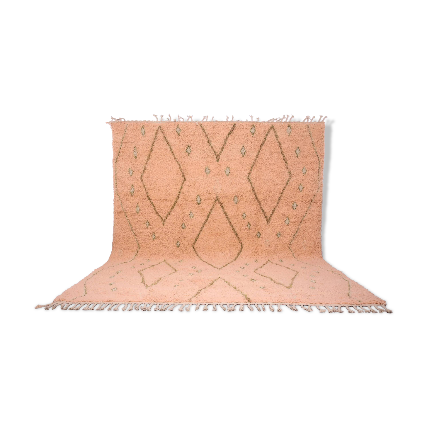 Handwoven Moroccan rug 3x2 m