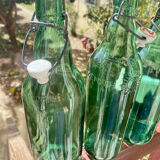 Lot of 3 old beer bottles from Marseille