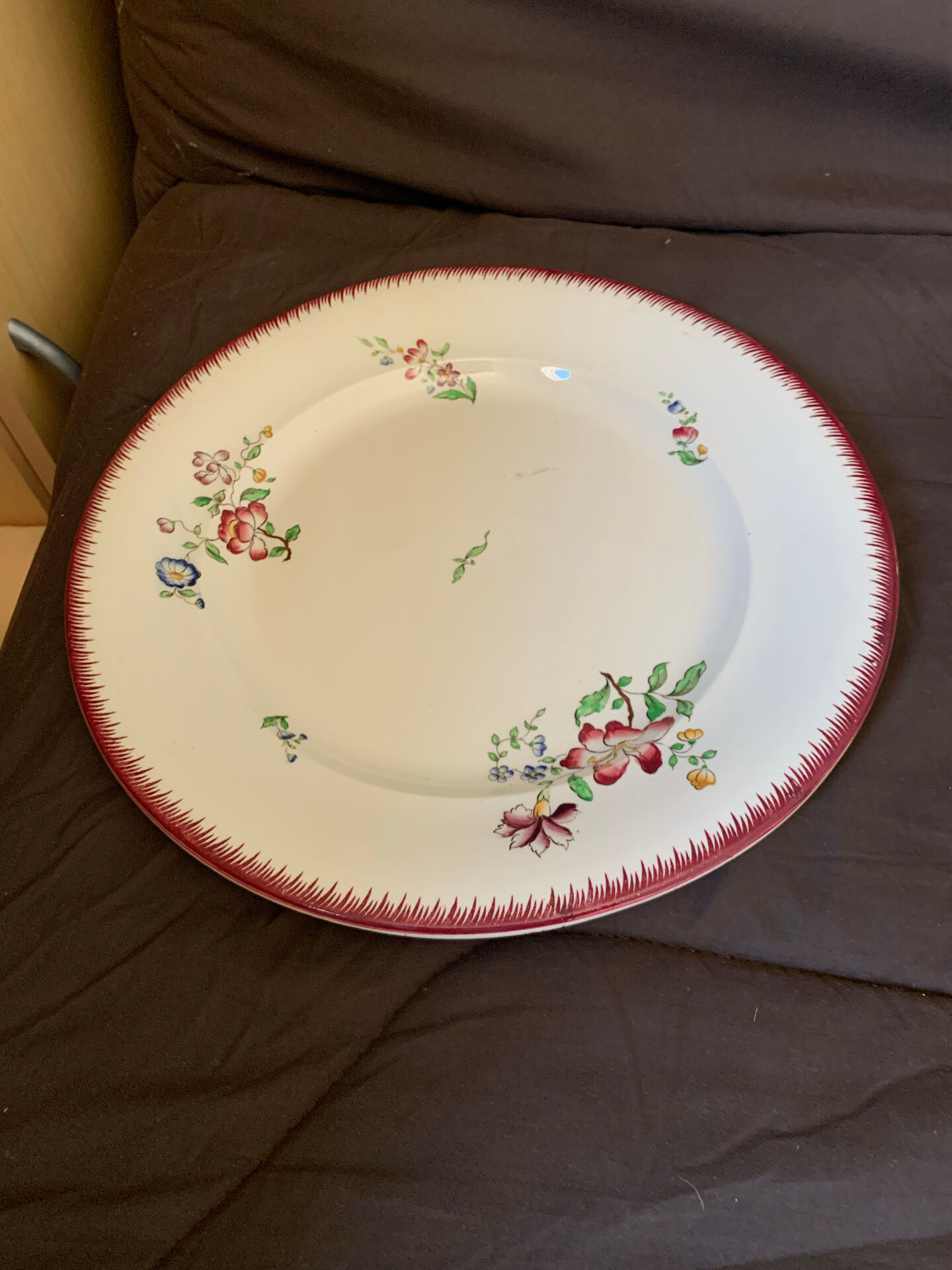 Antique table service Sarreguemines U&C – Strasbourg – 24 pieces