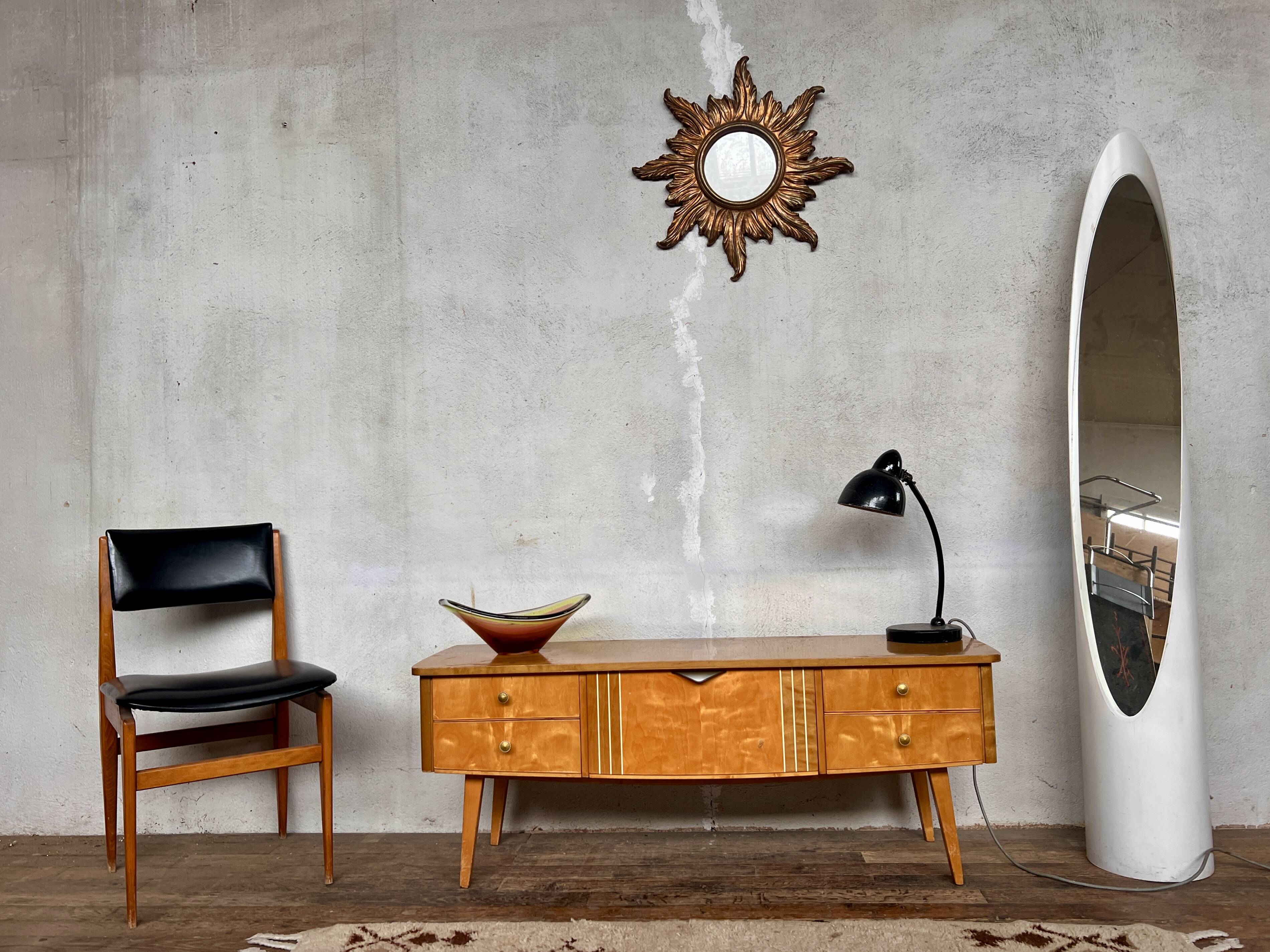 Meuble tv vintage pieds compas