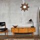 Meuble tv vintage pieds compas