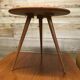 Table basse bout de canapé tripode année 50/60