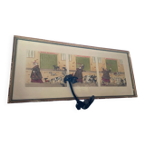 Iconic Russian coat hook "dog" in metal