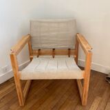 Diana pine armchair by Karin Mobring 1970