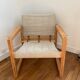 Diana pine armchair by Karin Mobring 1970
