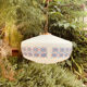 Suspension in opaline milk glass