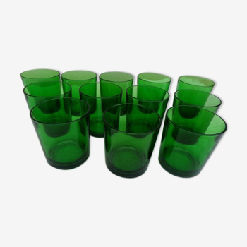 Lot of 12 water glasses