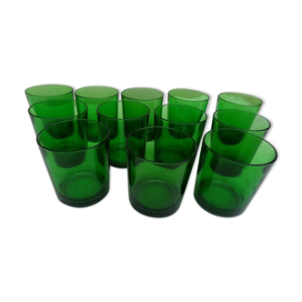 Lot of 12 water glasses