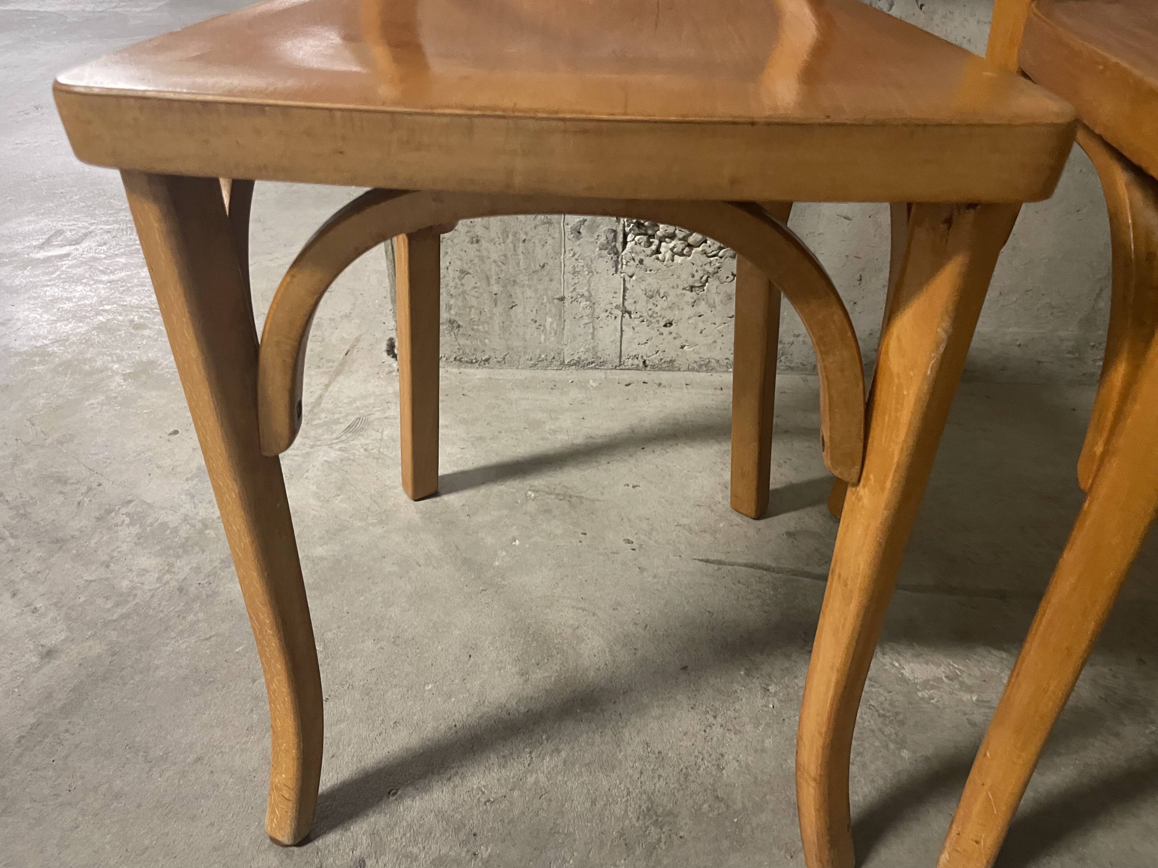 Chaises de bistrot Baumann