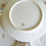 5 assiettes plates Porcelaine de Limoges