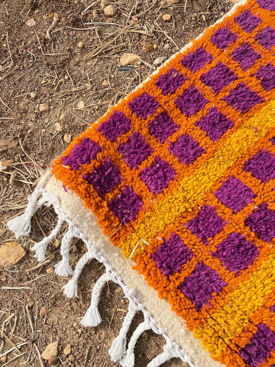 Boujaad Berber Handmade Rug – Authentic Moroccan Wool Carpet