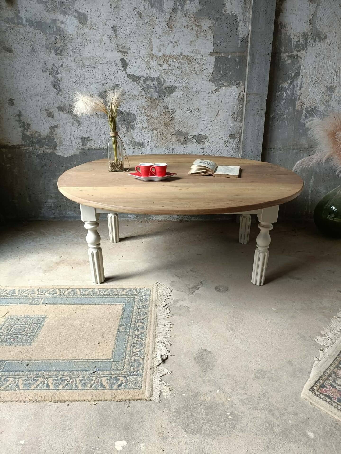 Table basse ronde 