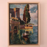 The boat ride, 1934. Oil on canvas.