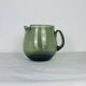 Vintage 60s smoked glass pitcher