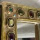 Ceramic mirror by manon thomas (vallauris) vintage 1960