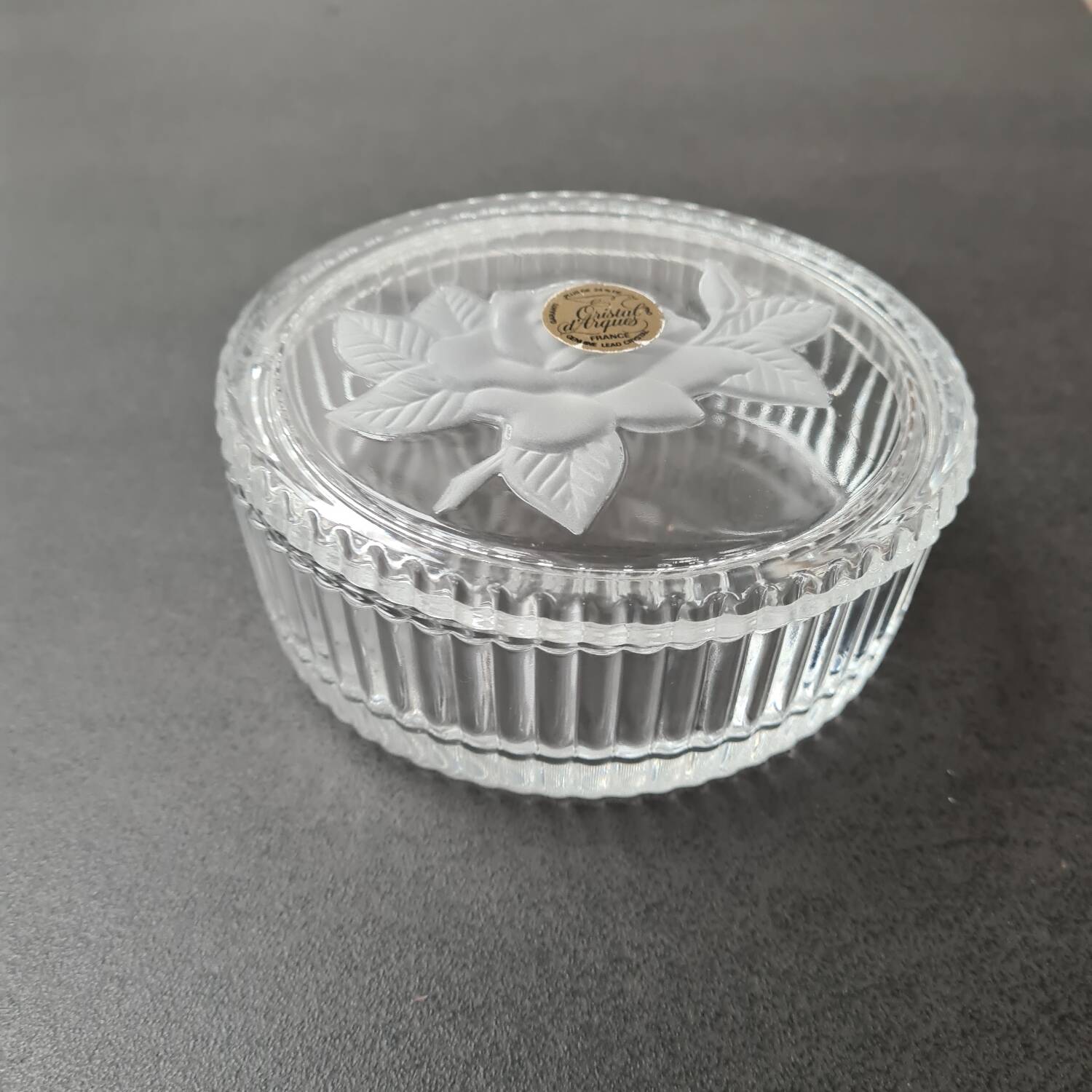 Cristal d’Arques candy box