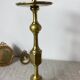 Antique brass candlesticks