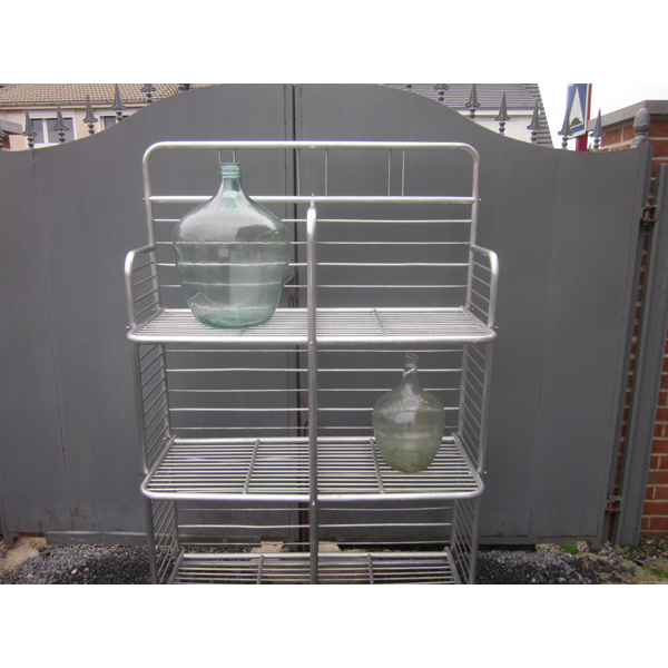 Etag re en alu  presentoir de boulangerie vintage  Selency Etag re en alu  presentoir de boulangerie vintage  Selency