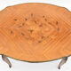 Table basse en marqueterie bois de rose