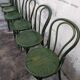Série de 6 chaises de bistrot design Thonet, édition inconnue