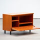 Buffet meuble à vinyles scandinave vintage 1960