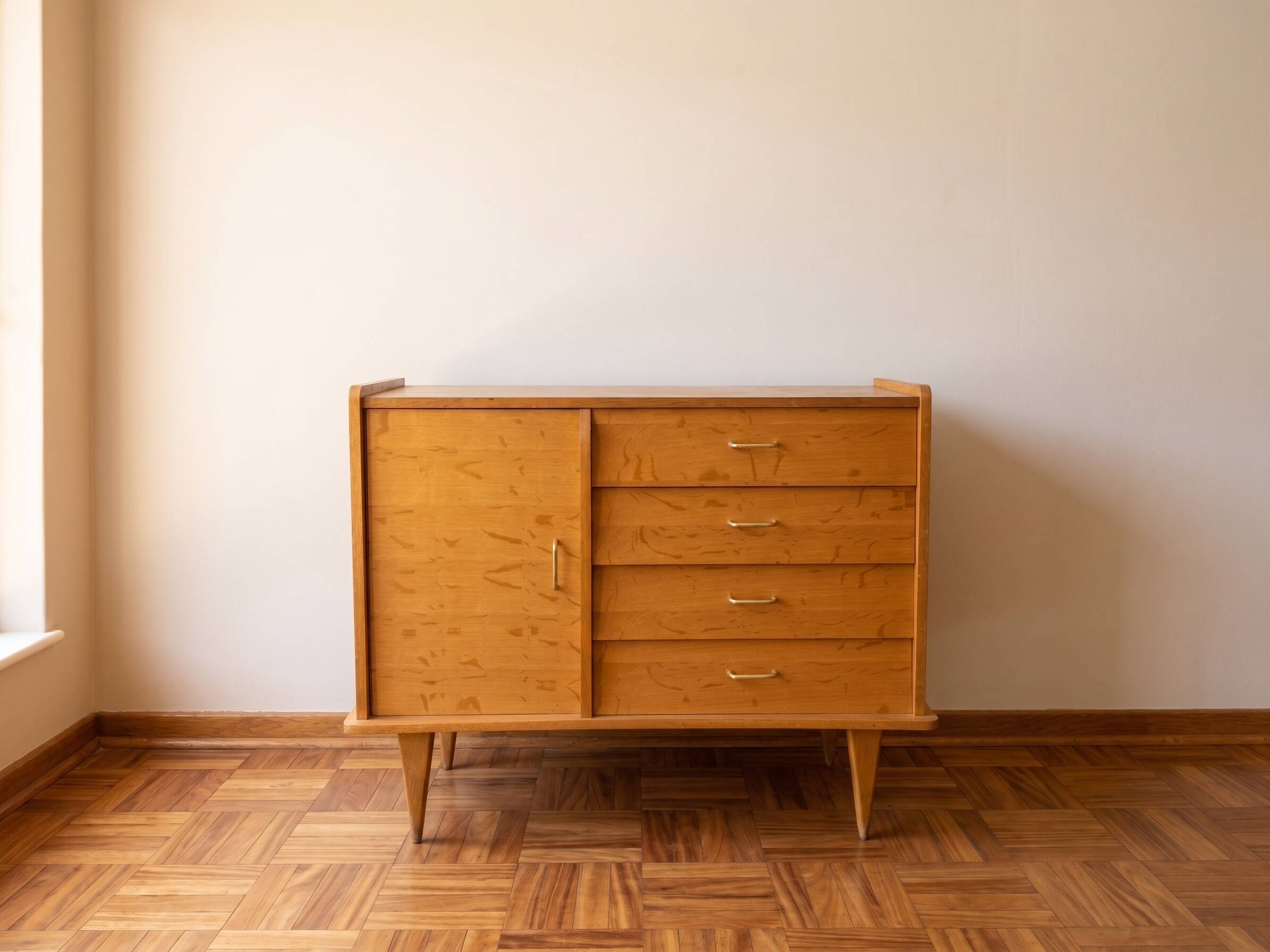 Meuble Vintage Pied Compas Années 50 60