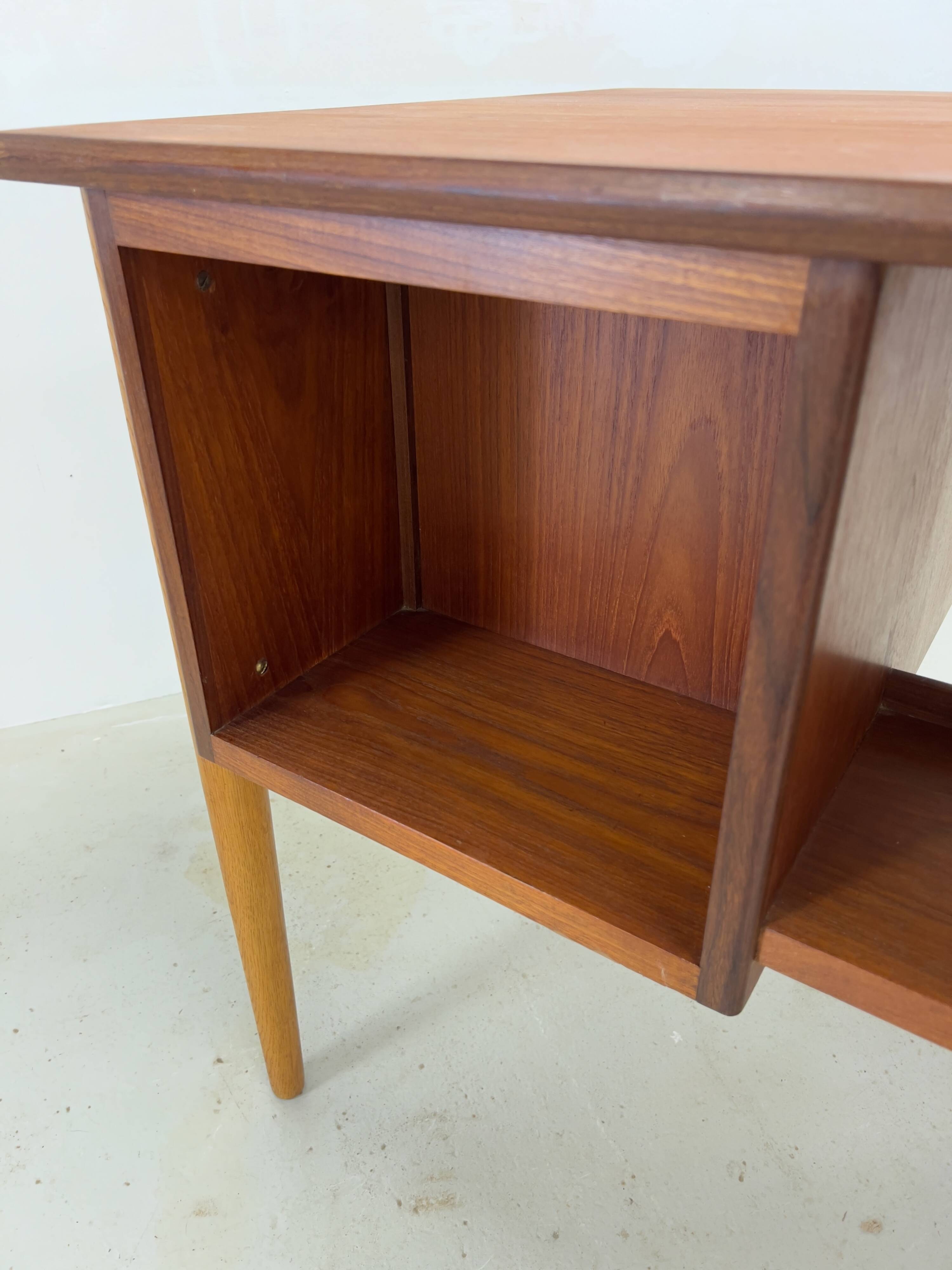 Danish Teak & Oak Desk