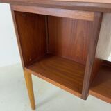 Bureau danois en teck et chêne