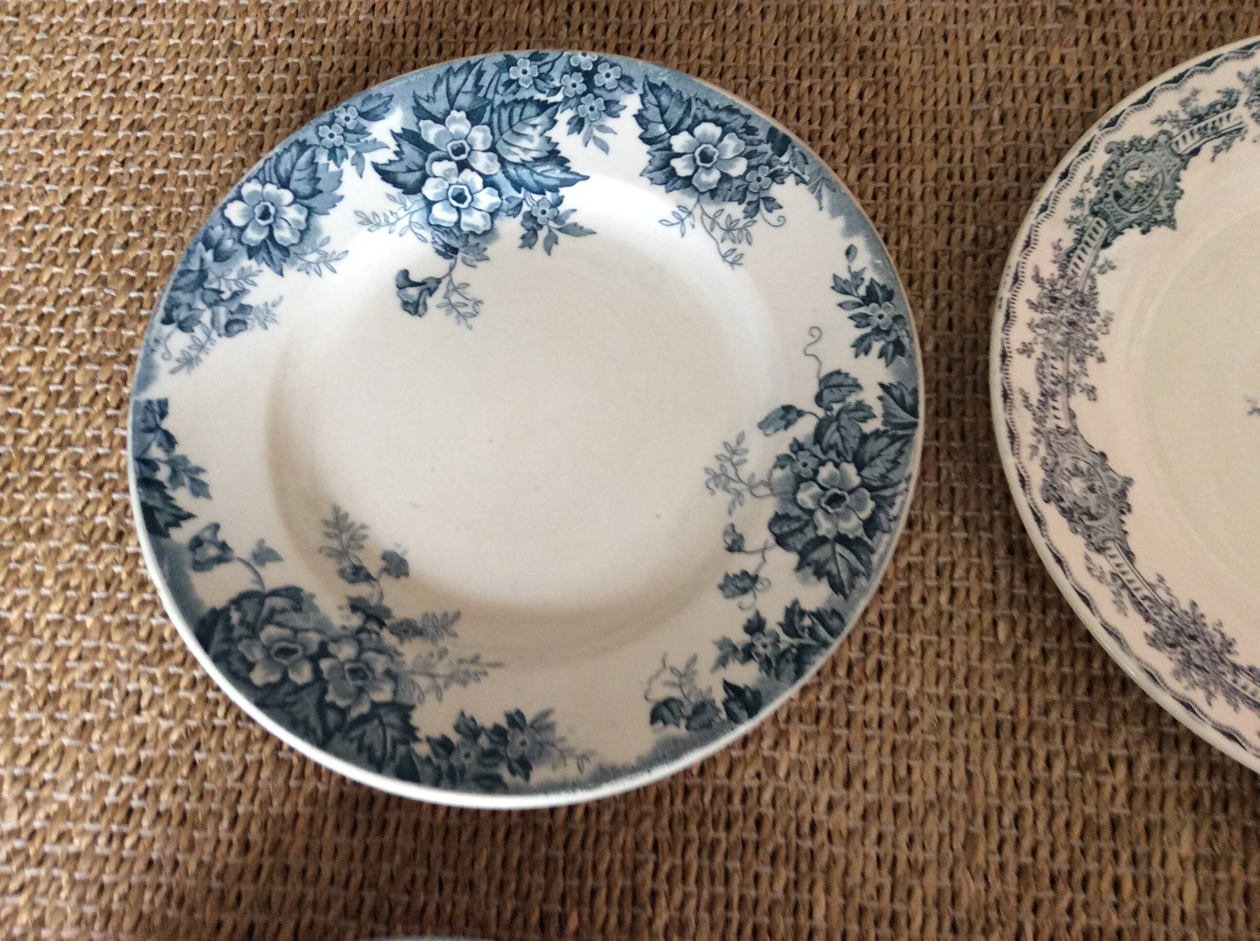6 Terre de Fer flat plates
