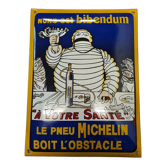 Michelin bibendum enamel plate