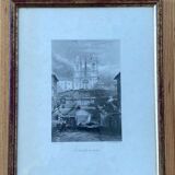 Lithograph of Rome by the Rouargue brothers 1850