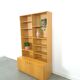 Tall LP bookcase with shelves from Sweden