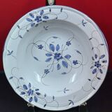 Set of 3 deep plates 19 cm in earthenware from MBFA Pornic model diff.