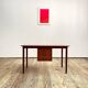 Danish mid-century modern teak writing desk by Arne Vodder, 1960s